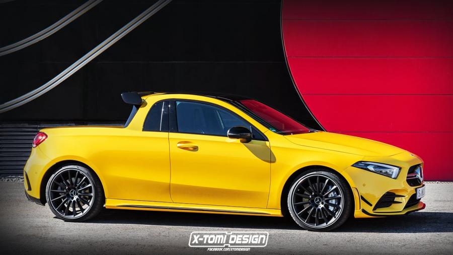 Mercedes-AMG A35 Pickup by X-Tomi Design '2018